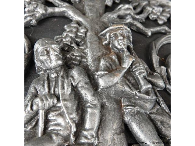 Ijzeren wandplaque - afbeelding 5 van  5