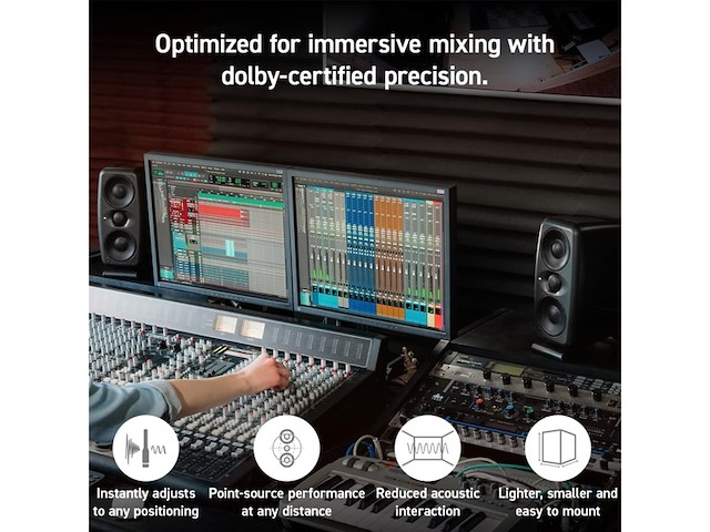 Ik multimedia iloud mtm mk2 actieve studiomonitor - afbeelding 4 van  5