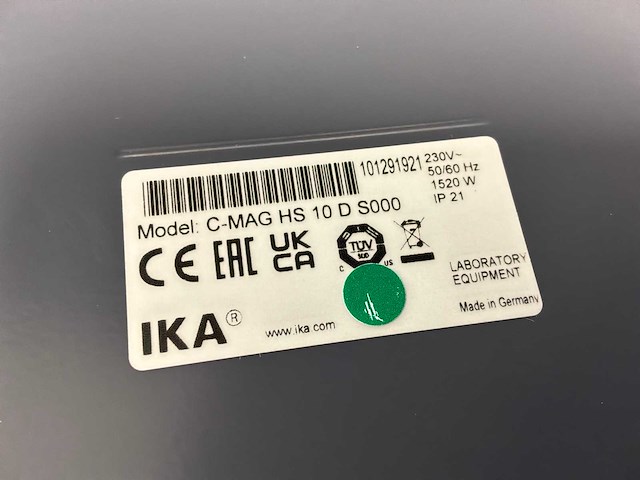 Ika c-mag hs10 digitale magnetische roeraar - afbeelding 2 van  2
