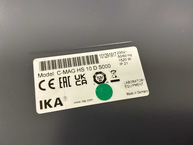 Ika c-mag hs10 digitale magnetische roeraar - afbeelding 2 van  2