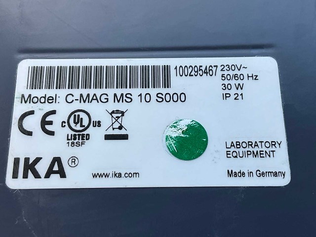 Ika c-mag ms 10 magnetische roeraar - afbeelding 4 van  4