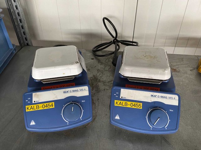Ika c-mag ms4 magnetische roerder (2x) - afbeelding 3 van  5