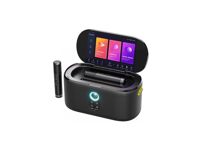 Ikarao karaoke shell s1 2 draadloze microfoons 180w - afbeelding 1 van  2