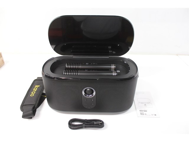 Ikarao karaoke shell s1 2 draadloze microfoons 180w - afbeelding 2 van  2