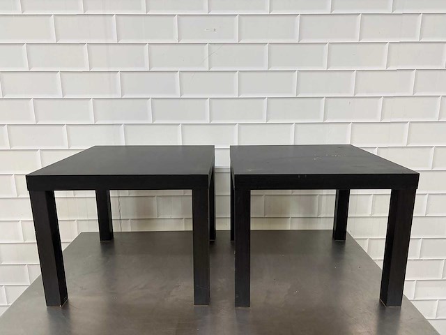 Ikea - houten sidetable (4x) - afbeelding 1 van  3