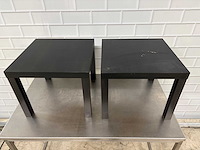 Ikea - houten sidetable (4x) - afbeelding 2 van  3