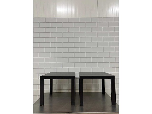 Ikea - houten sidetable (4x) - afbeelding 3 van  3