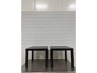 Ikea - houten sidetable (4x) - afbeelding 3 van  3