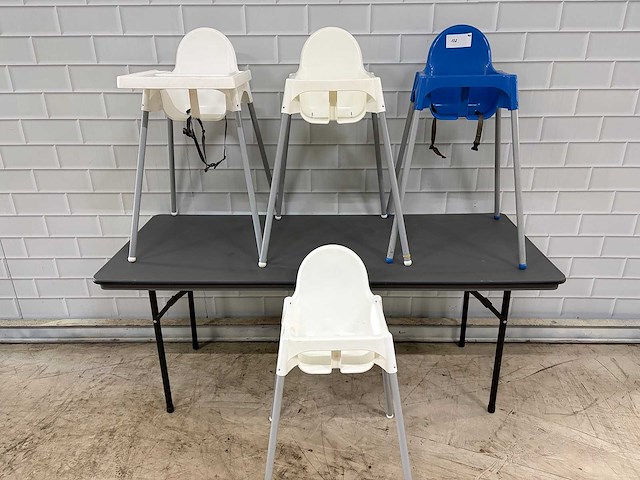 Ikea - kinderstoel (4x) - afbeelding 1 van  4