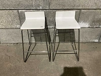 Ikea - sebastian - barkruk (2x) - afbeelding 2 van  5