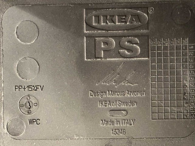 Ikea - stoel, marcus arvonen (2x) - afbeelding 3 van  3