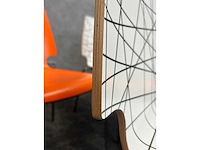 Ikea - vilmar - 6x nestelbare kantinestoel - 2 kleuren - afbeelding 5 van  9