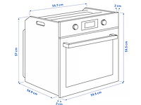 Ikea anrätta heteluchtoven - afbeelding 4 van  9