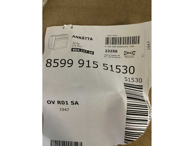 Ikea anrätta heteluchtoven - afbeelding 5 van  9