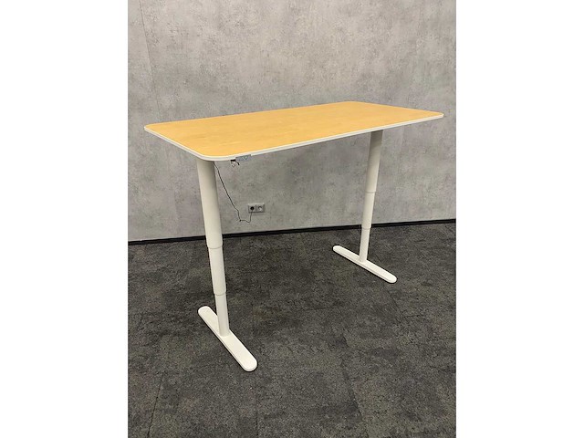Ikea bekant - elektrisch zit-sta bureau 160x80 - afbeelding 12 van  12