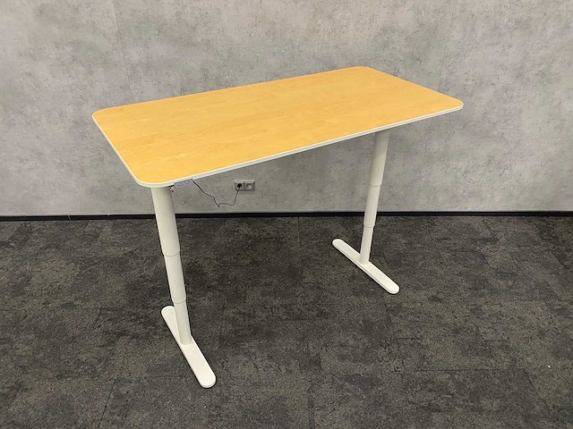 Ikea bekant - elektrisch zit-sta bureau 160x80 - afbeelding 6 van  12