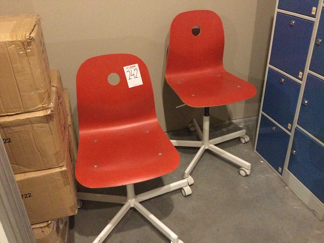 Ikea bureaustoelen (2x) - afbeelding 1 van  2