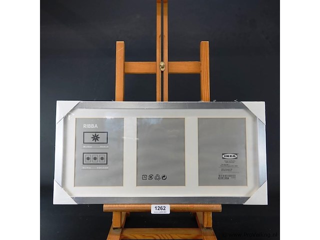 Ikea drieluik lijst met passe-partouts - afbeelding 1 van  5