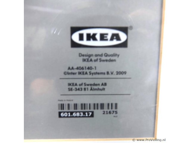 Ikea drieluik lijst met passe-partouts - afbeelding 2 van  5