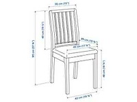 Ikea ekedalen eetkamerstoel - afbeelding 2 van  2