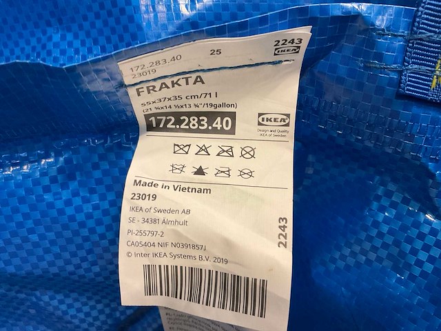 Ikea frakta partij plastic zakken - afbeelding 3 van  6