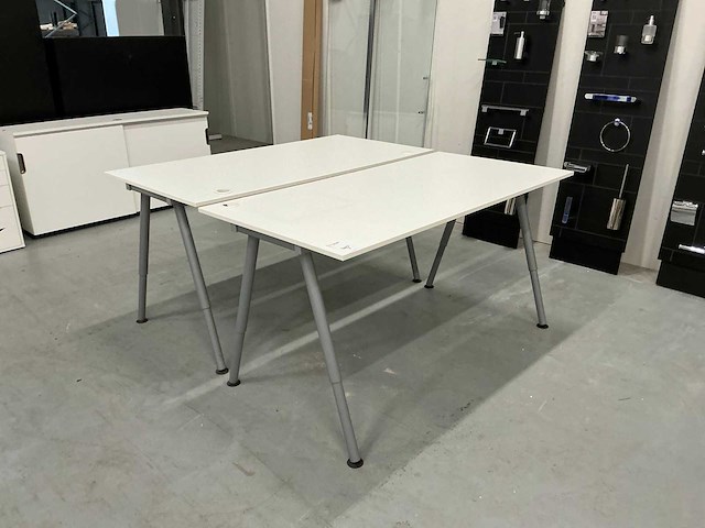 Ikea galant bureautafel (2x) - afbeelding 1 van  3