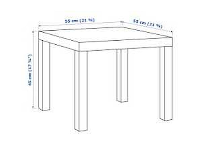Ikea lack bijzettafel - afbeelding 2 van  2