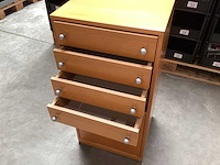 Ikea ladeblok deur+4 lades - afbeelding 2 van  3