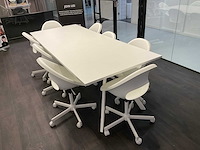 Ikea vergadertafel met 8 stoelen - afbeelding 2 van  7