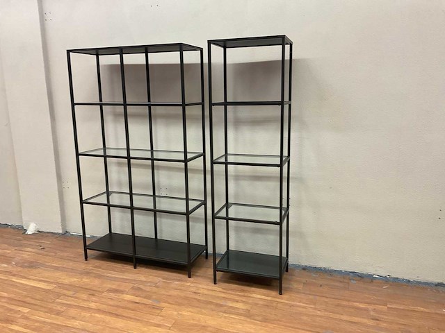 Ikea vittsjö stellingkast (2x) - afbeelding 2 van  3
