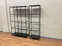 Ikea vittsjö stellingkast (2x) - afbeelding 2 van  3