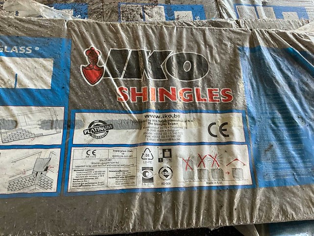 Iko shingles - bitumen dakmateriaal (336x) - afbeelding 4 van  5