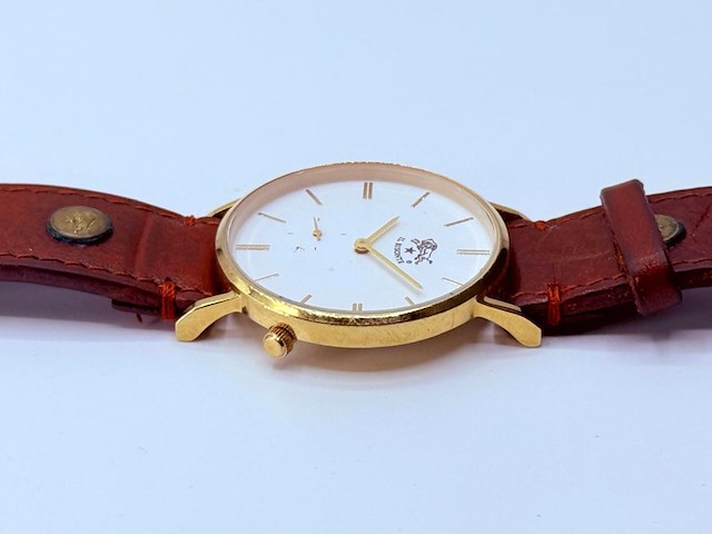 Il bisonte herenhorloge met centrale seconde - afbeelding 3 van  8