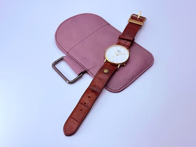 Il bisonte herenhorloge met centrale seconde - afbeelding 5 van  8