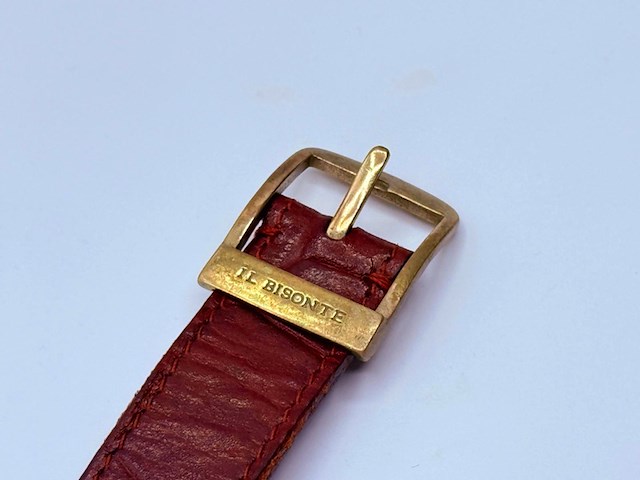 Il bisonte herenhorloge met centrale seconde - afbeelding 8 van  8