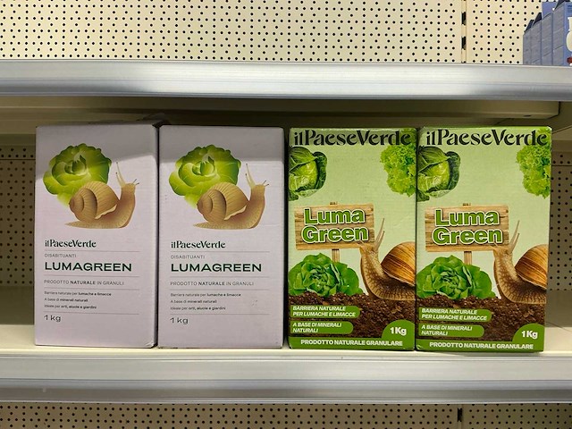 Il paese verde - lumagreen natuurlijke slakkenbestrijding - 1kg (12x) - afbeelding 1 van  3