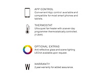 Ilectro - 165 - landscape - elektrische kachel - afbeelding 4 van  10