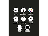 Ilectro - landscape - 165 - elektrische kachel - inbouw - afbeelding 9 van  10