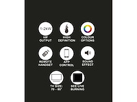 Ilectro - landscape - 165 - elektrische kachel - inbouw - afbeelding 9 van  10