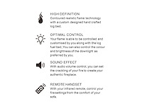 Ilectro - landscape125 - elektrische kachel - afbeelding 9 van  11