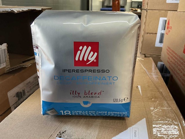 Illy decaffeinato koffie cups (12x) - afbeelding 1 van  2