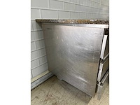 Ilsa mobiele - rvs/marmer - grondstoffenwerkbank - afbeelding 2 van  11