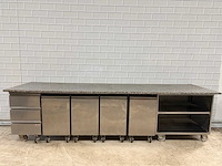 Ilsa mobiele - rvs/marmer - grondstoffenwerkbank - afbeelding 4 van  11