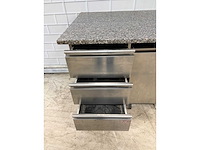 Ilsa mobiele - rvs/marmer - grondstoffenwerkbank - afbeelding 5 van  11