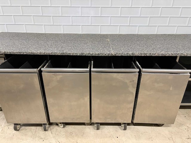 Ilsa mobiele - rvs/marmer - grondstoffenwerkbank - afbeelding 6 van  11