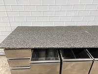 Ilsa mobiele - rvs/marmer - grondstoffenwerkbank - afbeelding 9 van  11