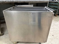 Ilsa mobiele - rvs/marmer - grondstoffenwerkbank - afbeelding 10 van  11