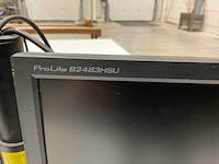 Ilyama b2483hsu, xu2390hs monitoren op 1 arm (2x) - afbeelding 3 van  6