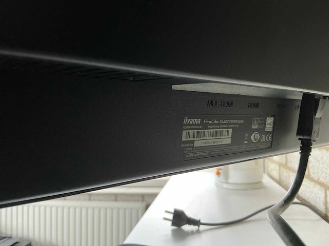 Ilyama prolite xub3490wqsu monitor 34” - afbeelding 4 van  4