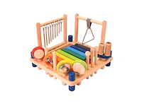 I'm toy houten muziekcenter - afbeelding 4 van  4